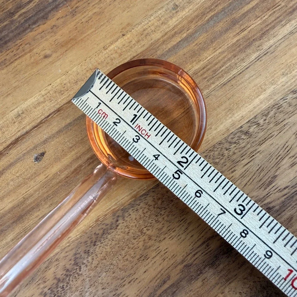 Fostoria Pink Depression Glass Mayonnaise Ladle Sauce Server Vintage